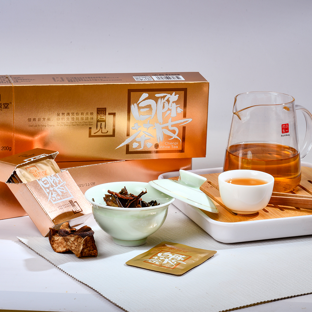 柑源堂遇見陳皮白茶